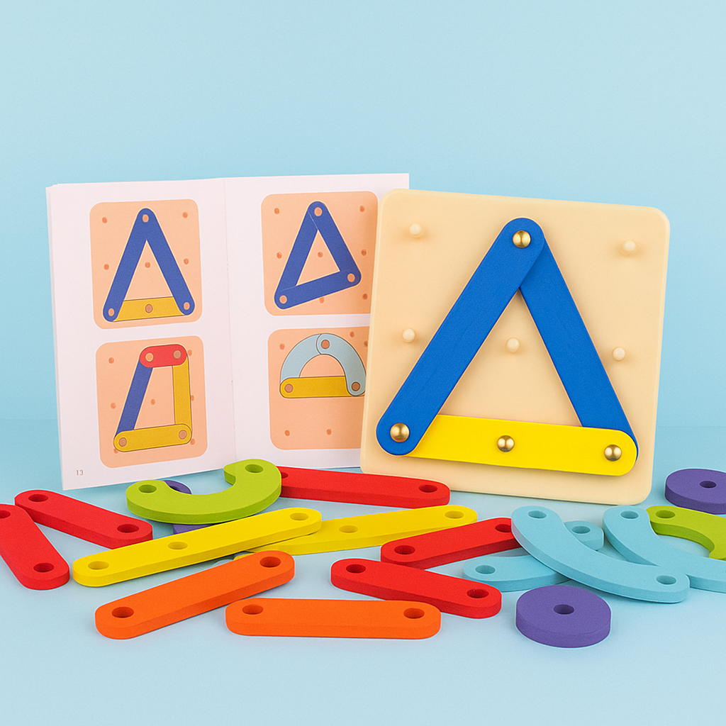 ABC Zahlen Formen Lernboard – Entdecken, Greifen, Verstehen