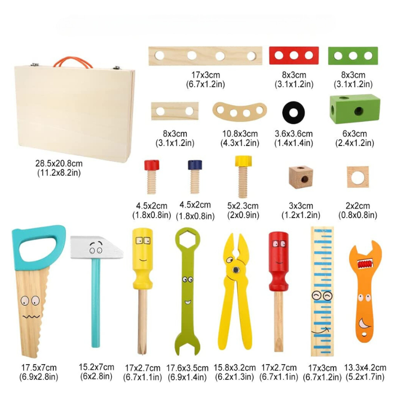 Woodoria – Die Montessori-Holzwerkzeugkiste