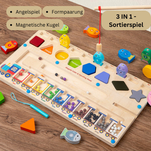 Montessori - Magnetisches Perlenlabyrinth