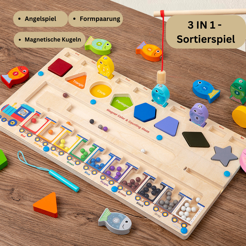Montessori - Magnetisches Perlenlabyrinth