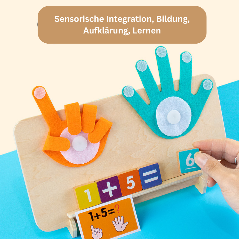 Montessori - Fingerzählen Lernspiel