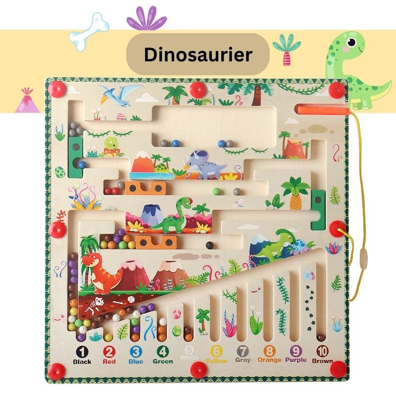 Montessori - Magnetisches Perlenlabyrinth