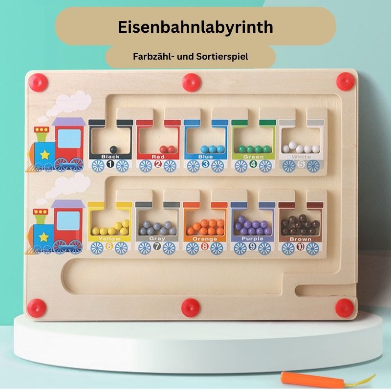 Montessori - Magnetisches Perlenlabyrinth