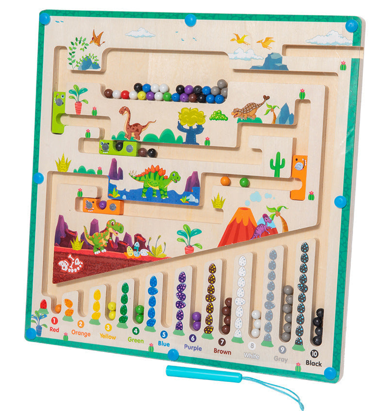 Montessori - Magnetisches Perlenlabyrinth