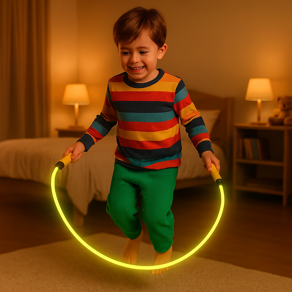 GlowJump – Das Leuchtende LED-Springseil
