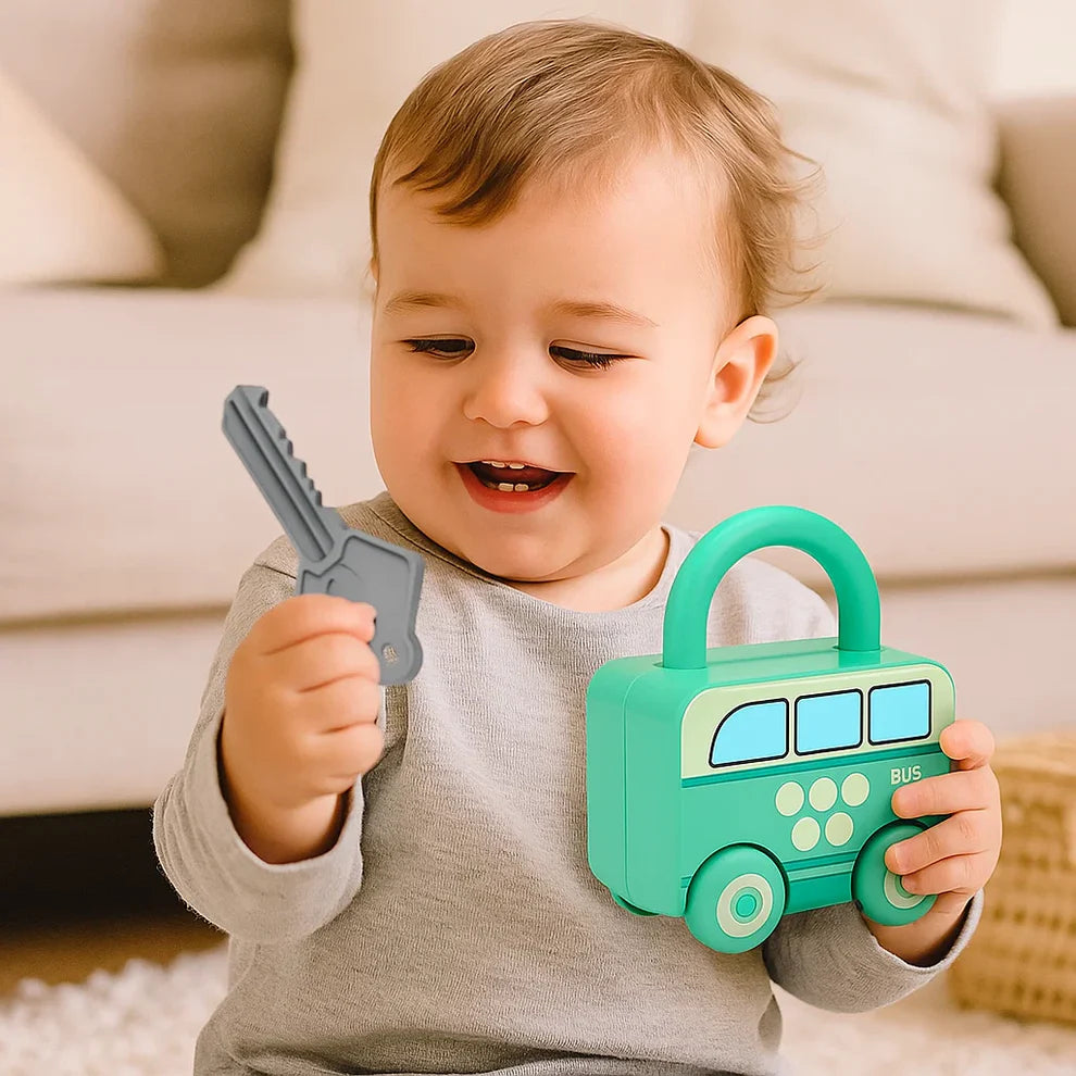Keylio – Das farbenfrohe Montessori Schlüssel- & Schloss-Lernspiel