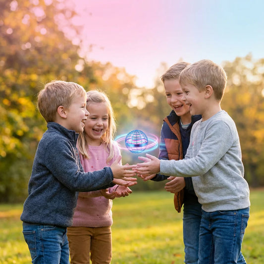 AirBall – Fliegender Spielball für Kinderabenteuer