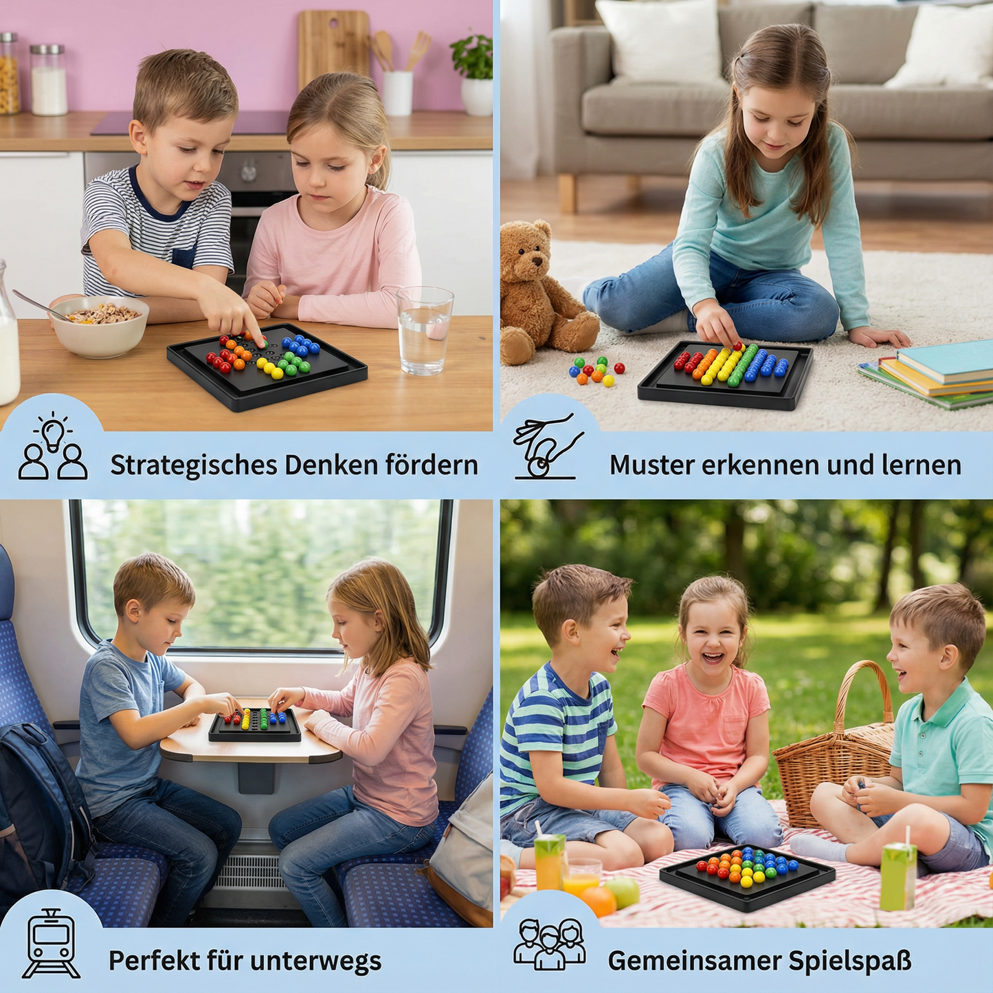 ColorMind Match – Farben Logikspiel