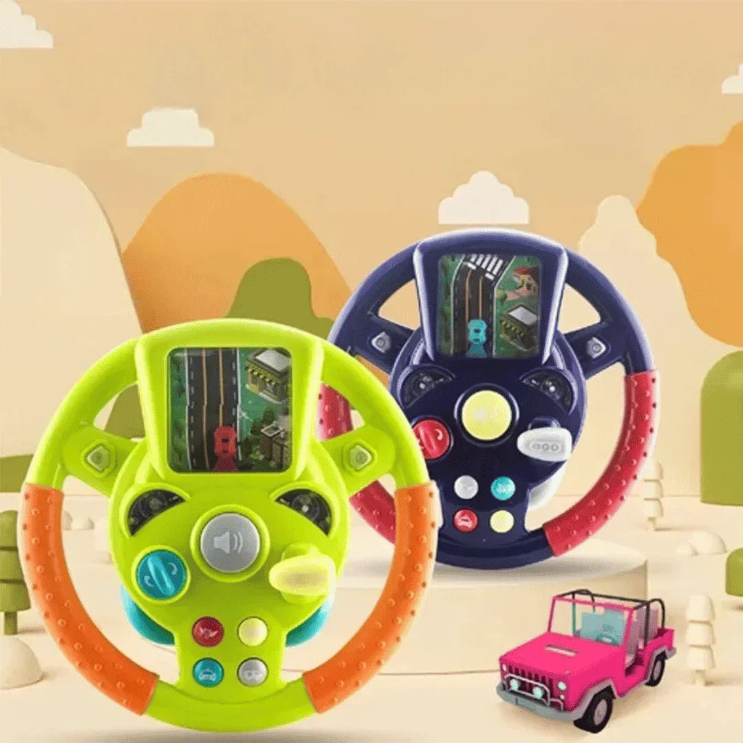 DriveJoy Mini-Lenkrad – Spielerisch fahren und lernen