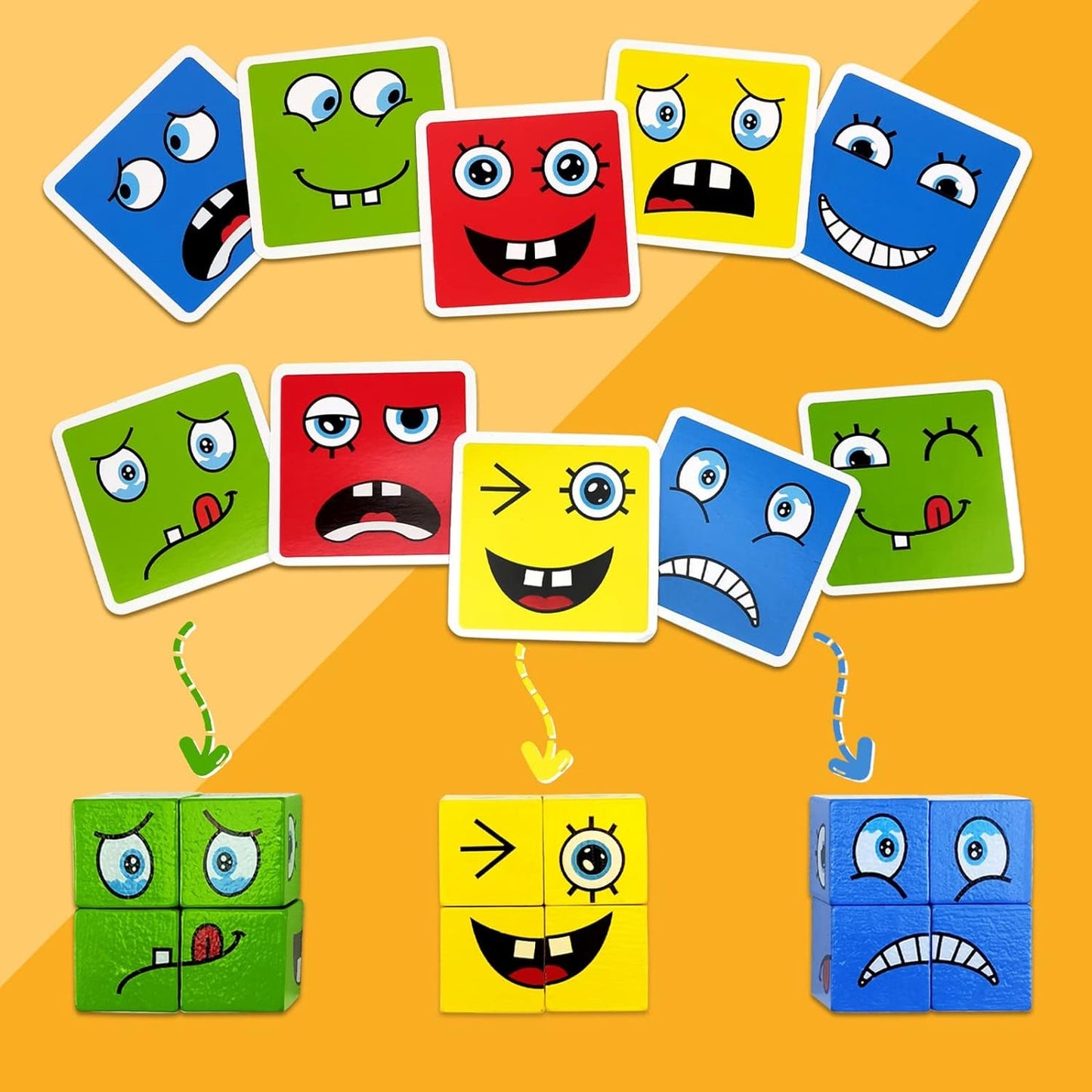 EmotiCubes – Das spielerische Gesichter-Puzzle