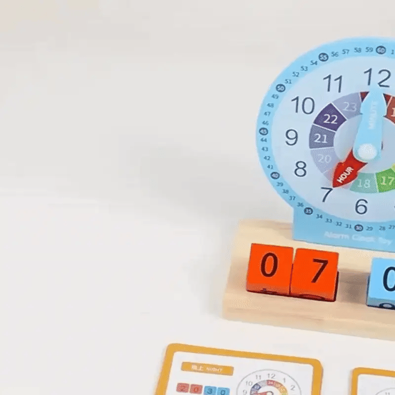 Timelino – Das Montessori-Uhrzeitspiel