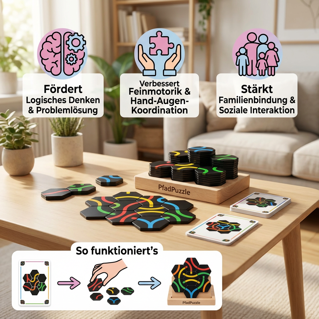 WegWunder Puzzle – Logik, Planung & Familienspaß in einem Spiel