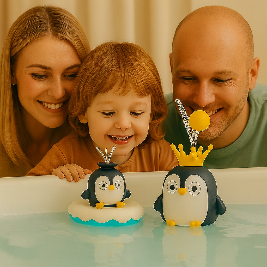 SplashyPuff – Der spritzige Pinguin