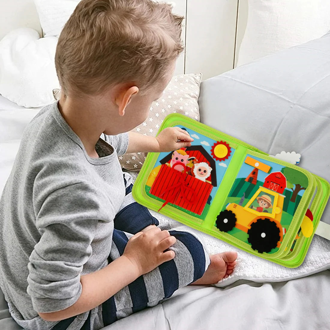 Montessori Kinderbuch – Pädagogische Farm Geschichten zum Lernen & Entdecken