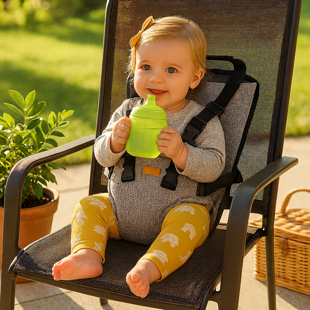 Sitigo – Der tragbare Reise-Hochstuhl