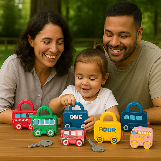 Keylio – Das farbenfrohe Montessori Schlüssel- & Schloss-Lernspiel