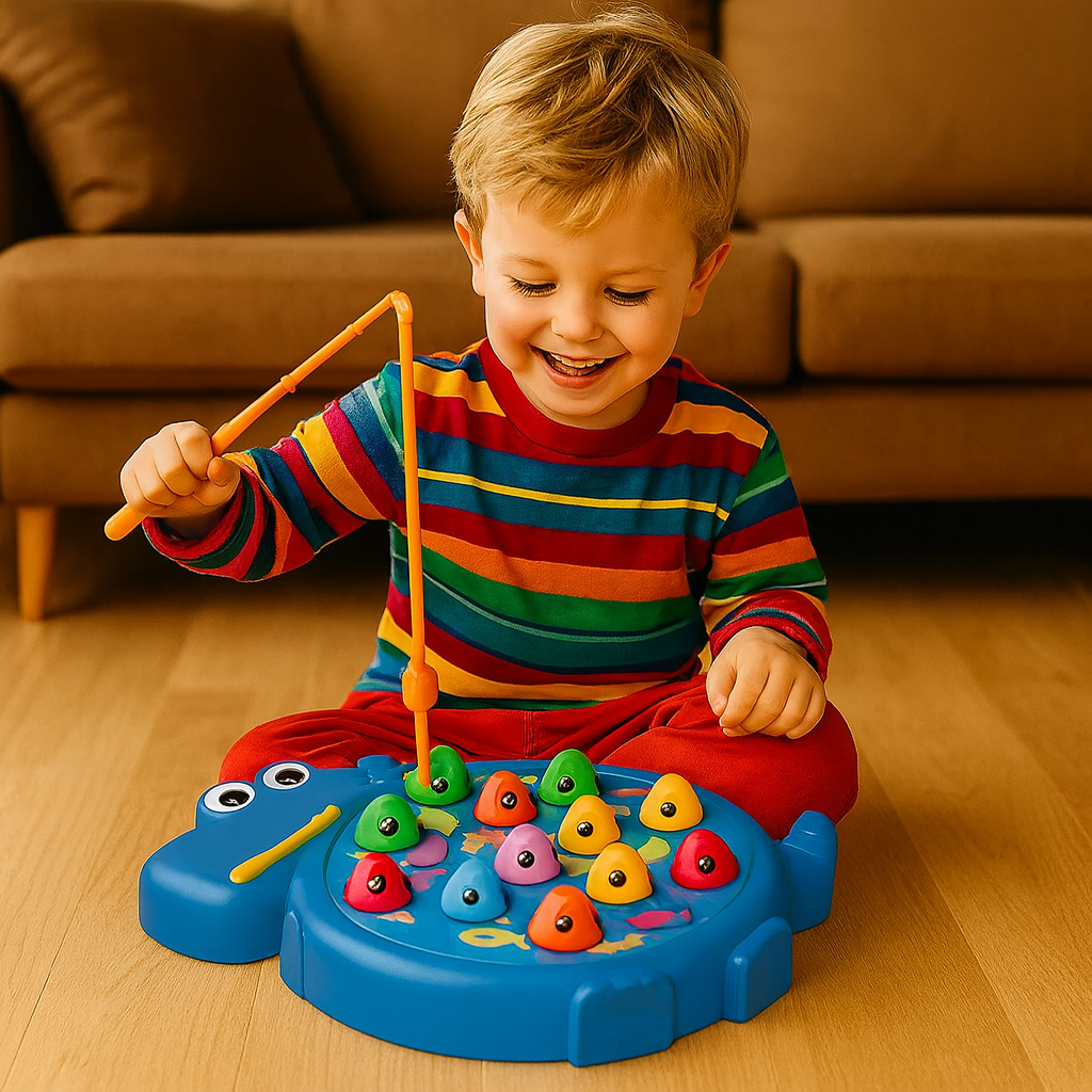 DinoCatch – Das magnetische Dinosaurier-Angelspiel