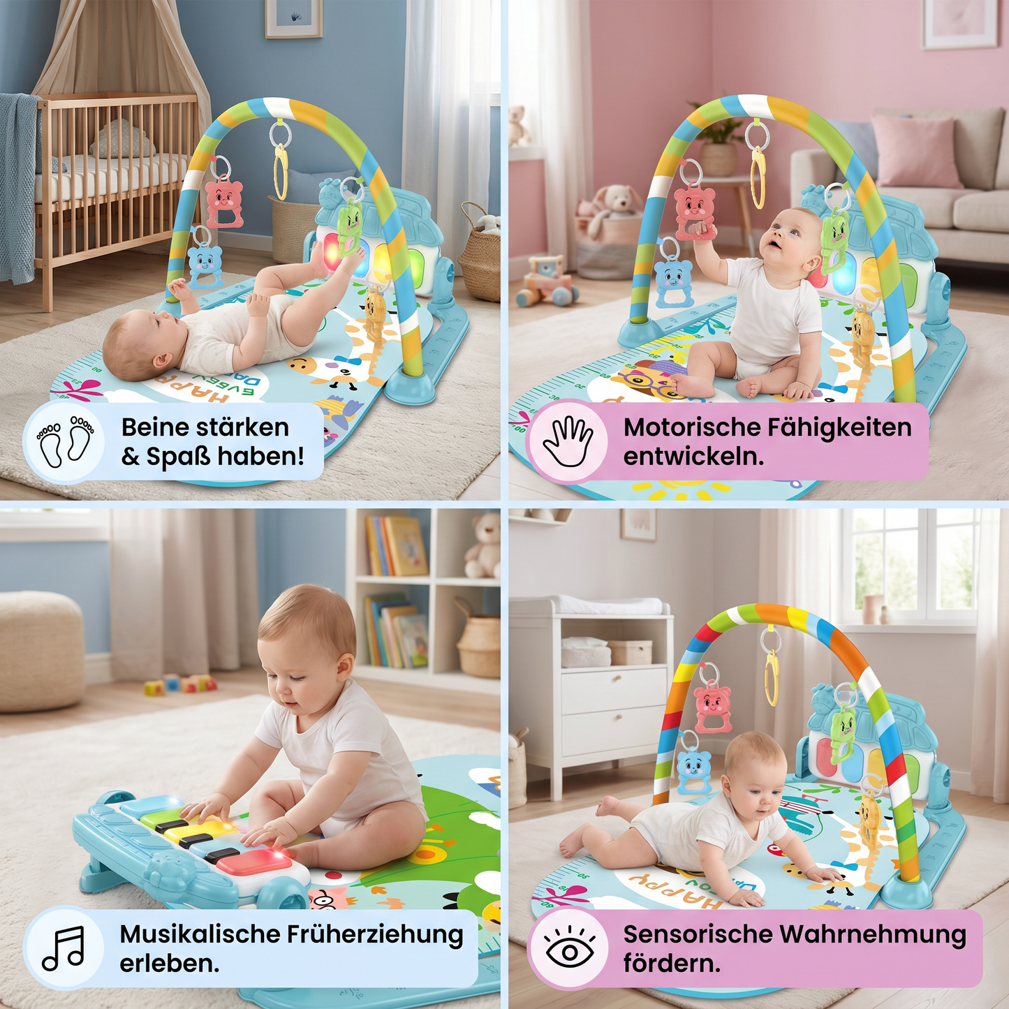 KickTune Baby – Interaktives Pedal-Piano für spielerisches Lernen