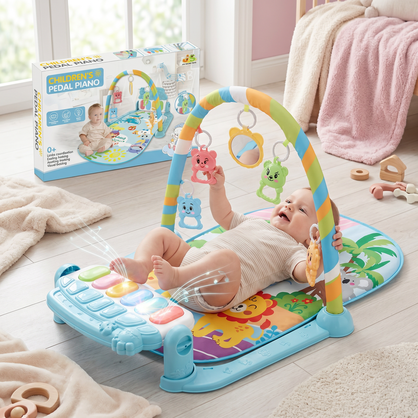 KickTune Baby – Interaktives Pedal-Piano für spielerisches Lernen