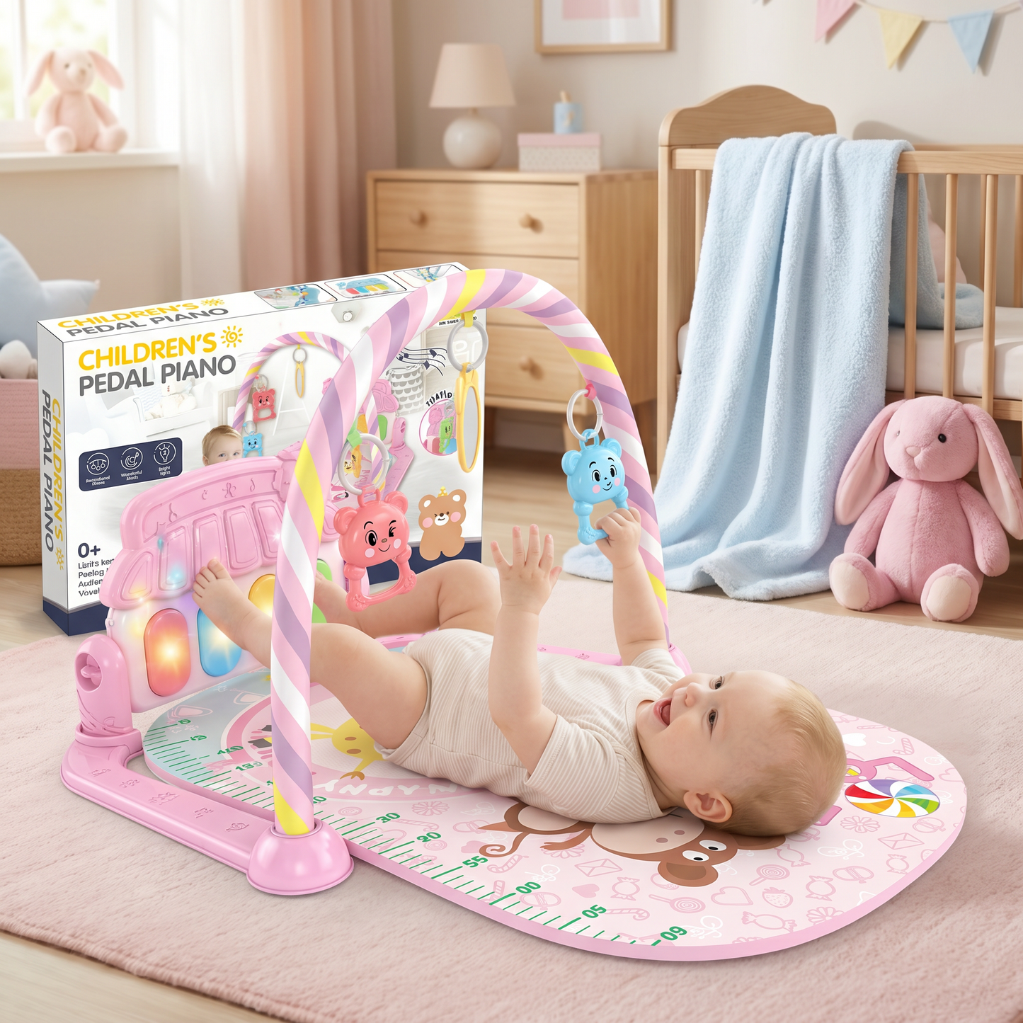 KickTune Baby – Interaktives Pedal-Piano für spielerisches Lernen
