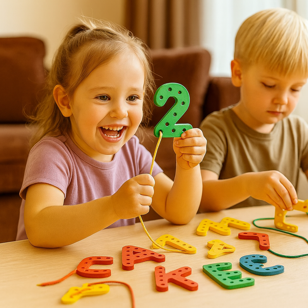 Stringaroo – Das Montessori Fädel-Lernspiel