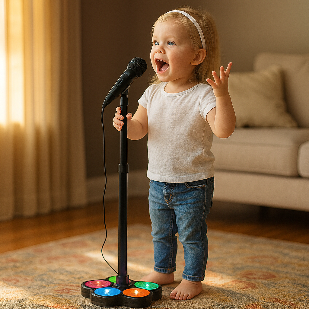 LumaStar – Das leuchtende Karaoke-Mikrofon