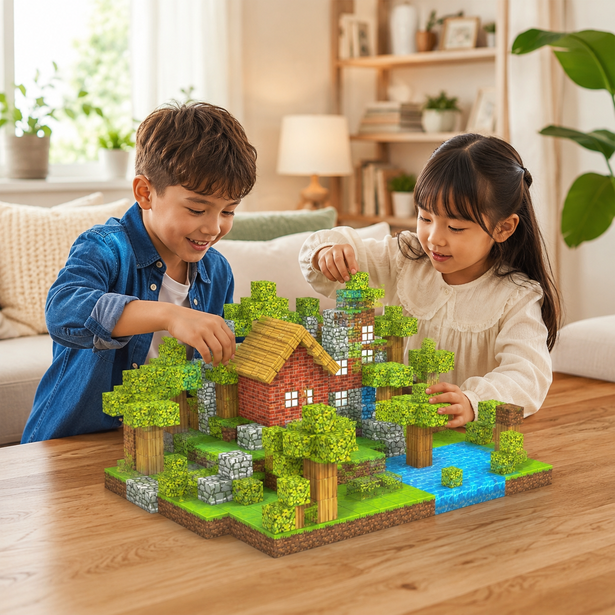 MagniCube Kreativwürfel – Magnetisches Baustein-Set für Kinder