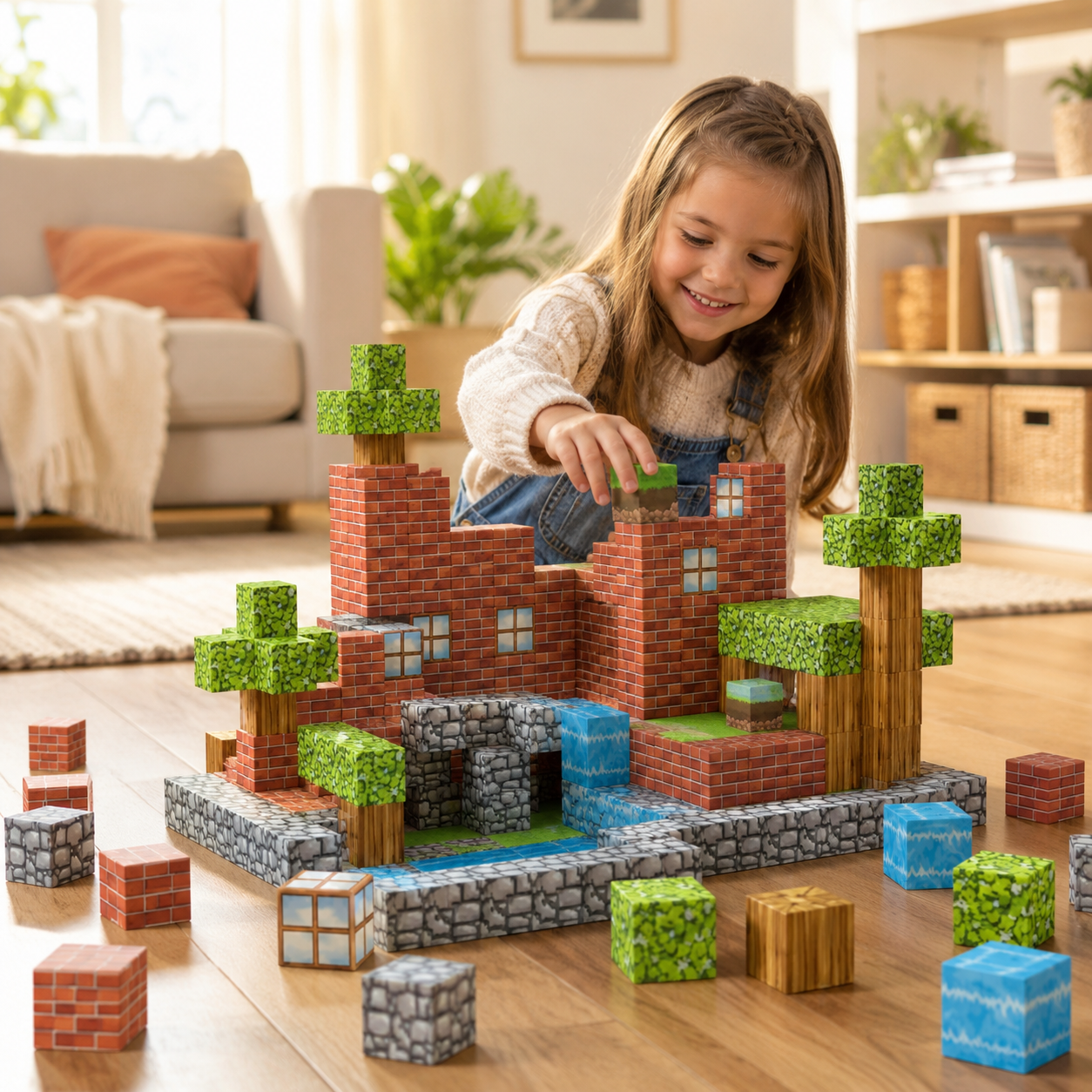 MagniCube Kreativwürfel – Magnetisches Baustein-Set für Kinder