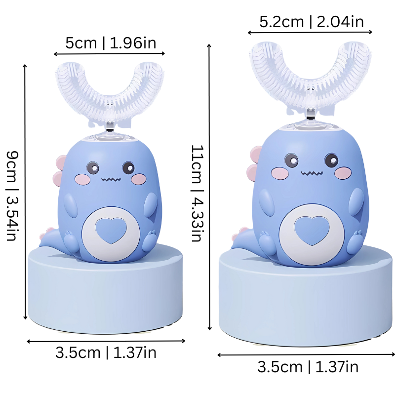 Smiloo – Die kinderfreundliche U-förmige Schallzahnbürste