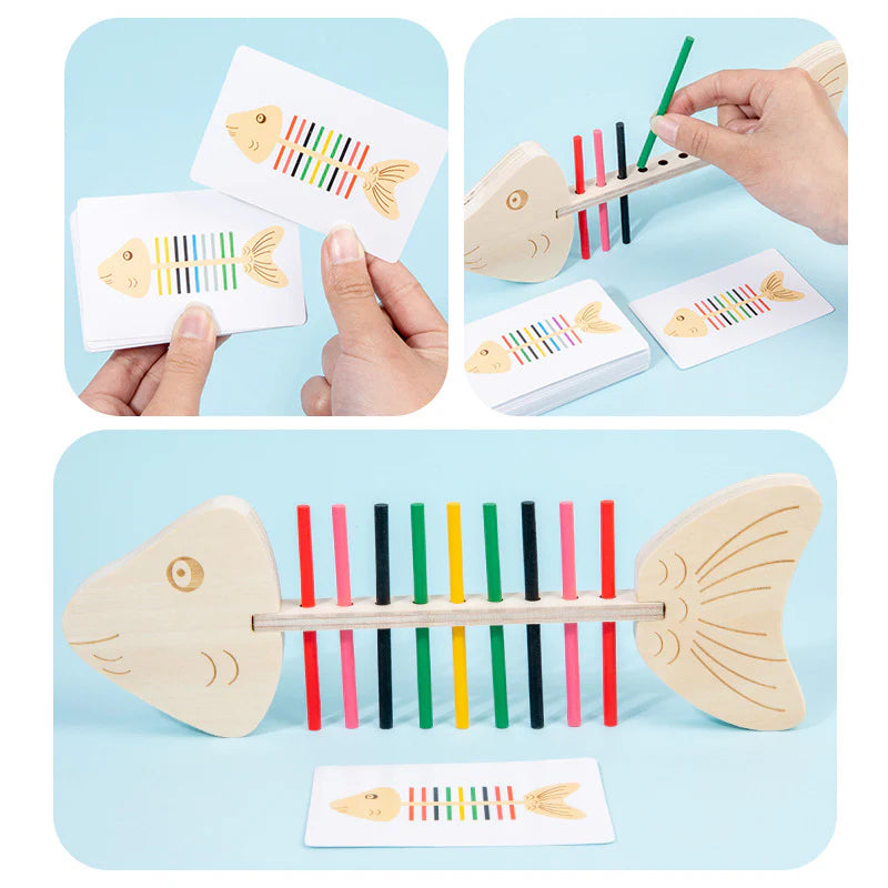 Finlino – Das Montessori-Farb- und Sortierspiel