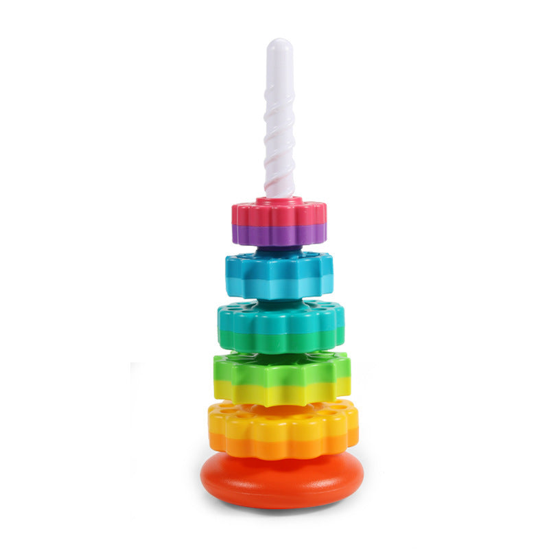 ColorSpin Regenbogen-Turm – Spielerisch lernen mit Farben & Bewegung