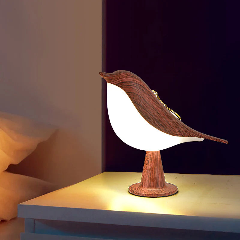 BirdGlow LED Nachtlicht – Vogel-Design Tischlampe