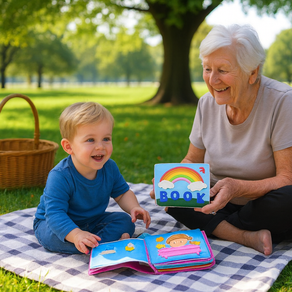 Minderoo – Das interaktive Montessori-Filzbuch