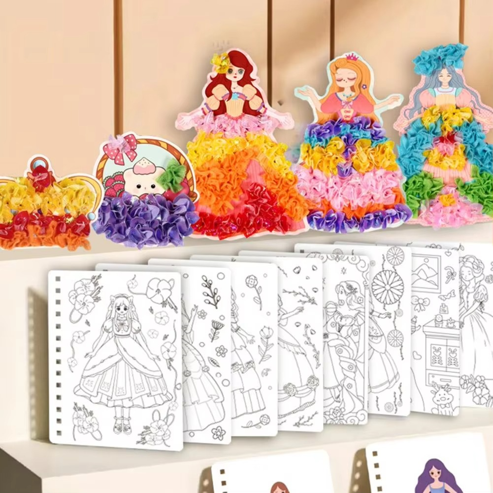 GlitzerTraum Atelier – Kreativbuch für kleine Prinzessinnen