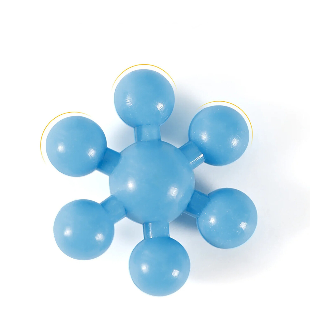 SnowBuild Montessori Schneeflocken Bausteine