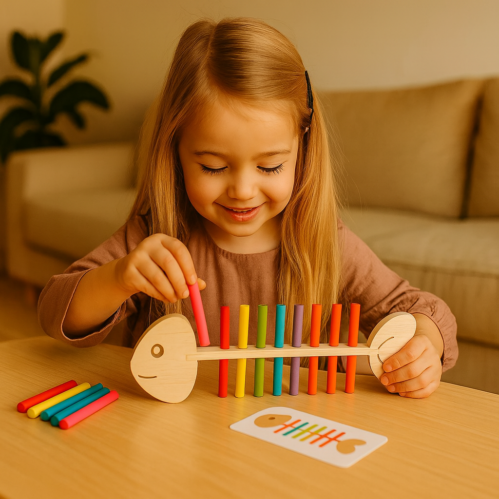 Finlino – Das Montessori-Farb- und Sortierspiel