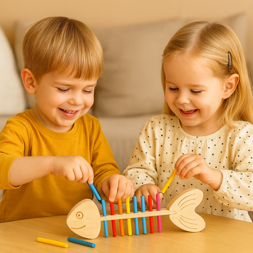 Finlino – Das Montessori-Farb- und Sortierspiel