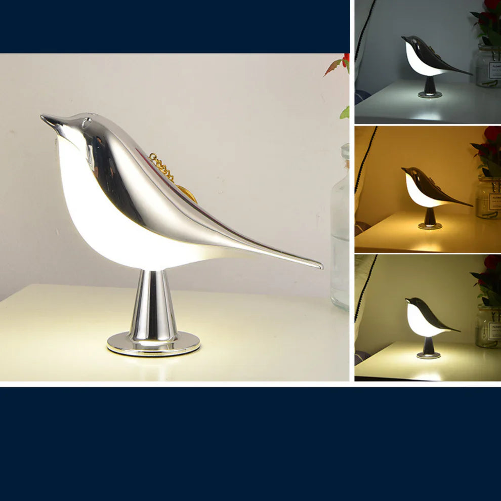 BirdGlow LED Nachtlicht – Vogel-Design Tischlampe