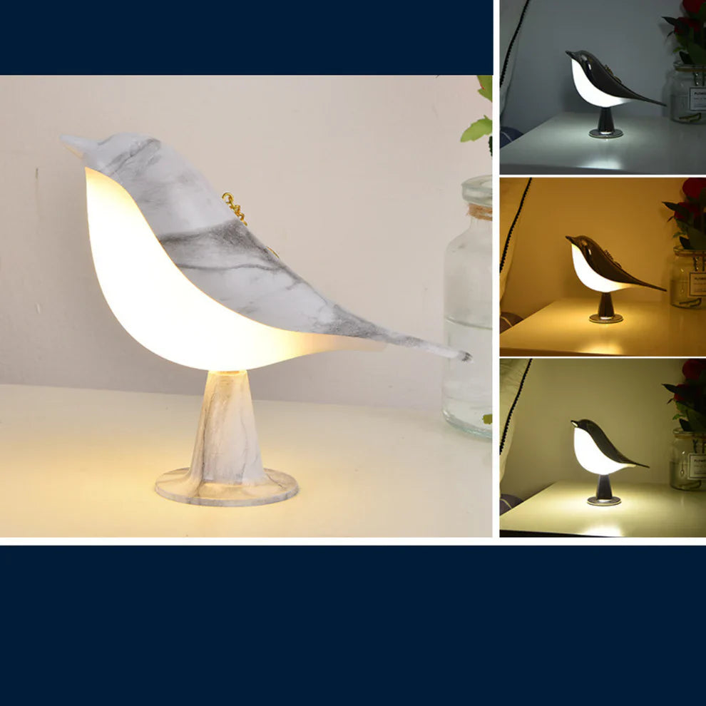 BirdGlow LED Nachtlicht – Vogel-Design Tischlampe