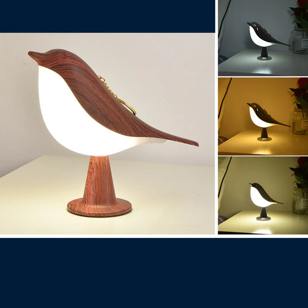 BirdGlow LED Nachtlicht – Vogel-Design Tischlampe