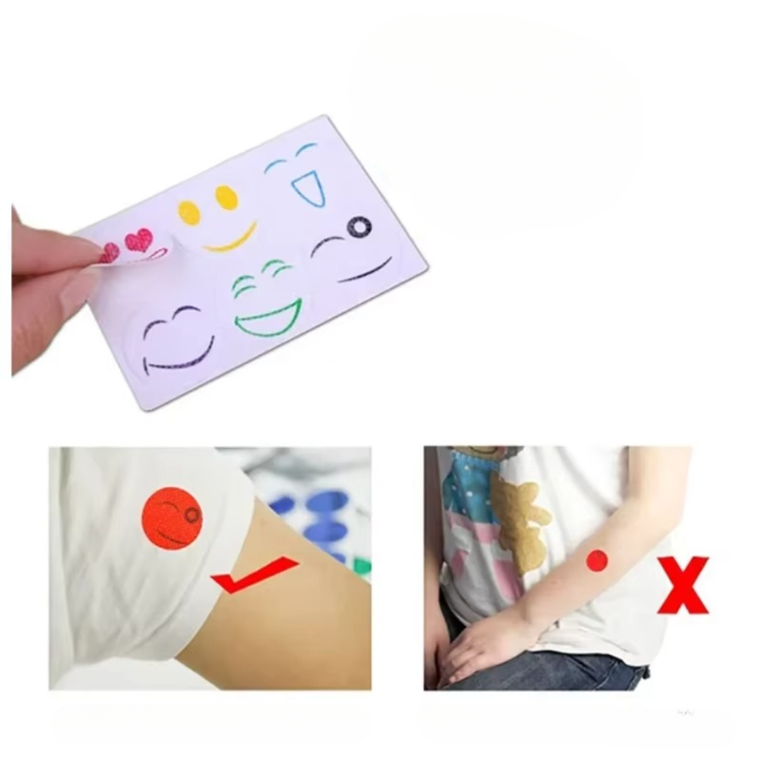 Natürliche Mückenschutz-Sticker für Kinder und Babies (100 Stück)