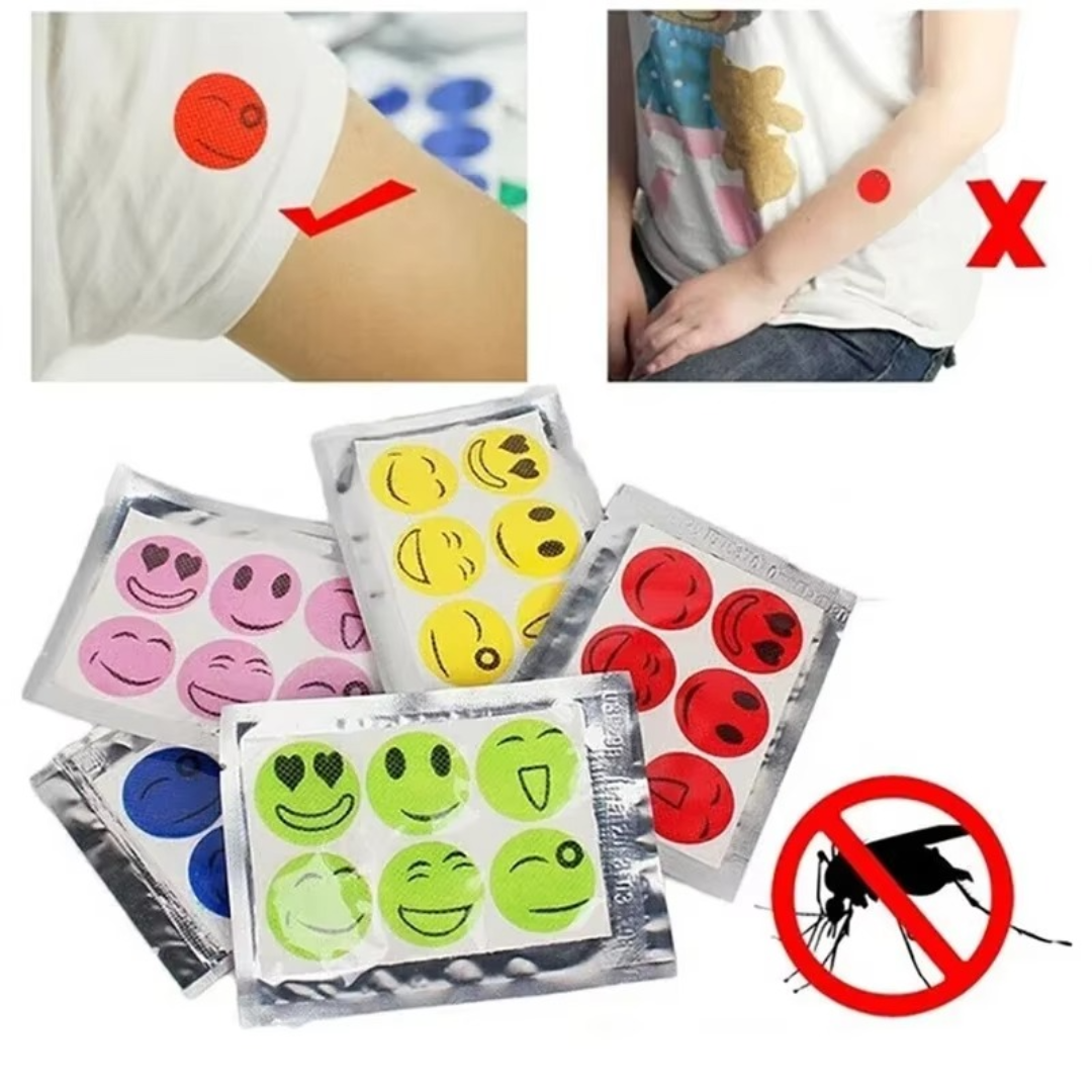Natürliche Mückenschutz-Sticker für Kinder und Babies (100 Stück)