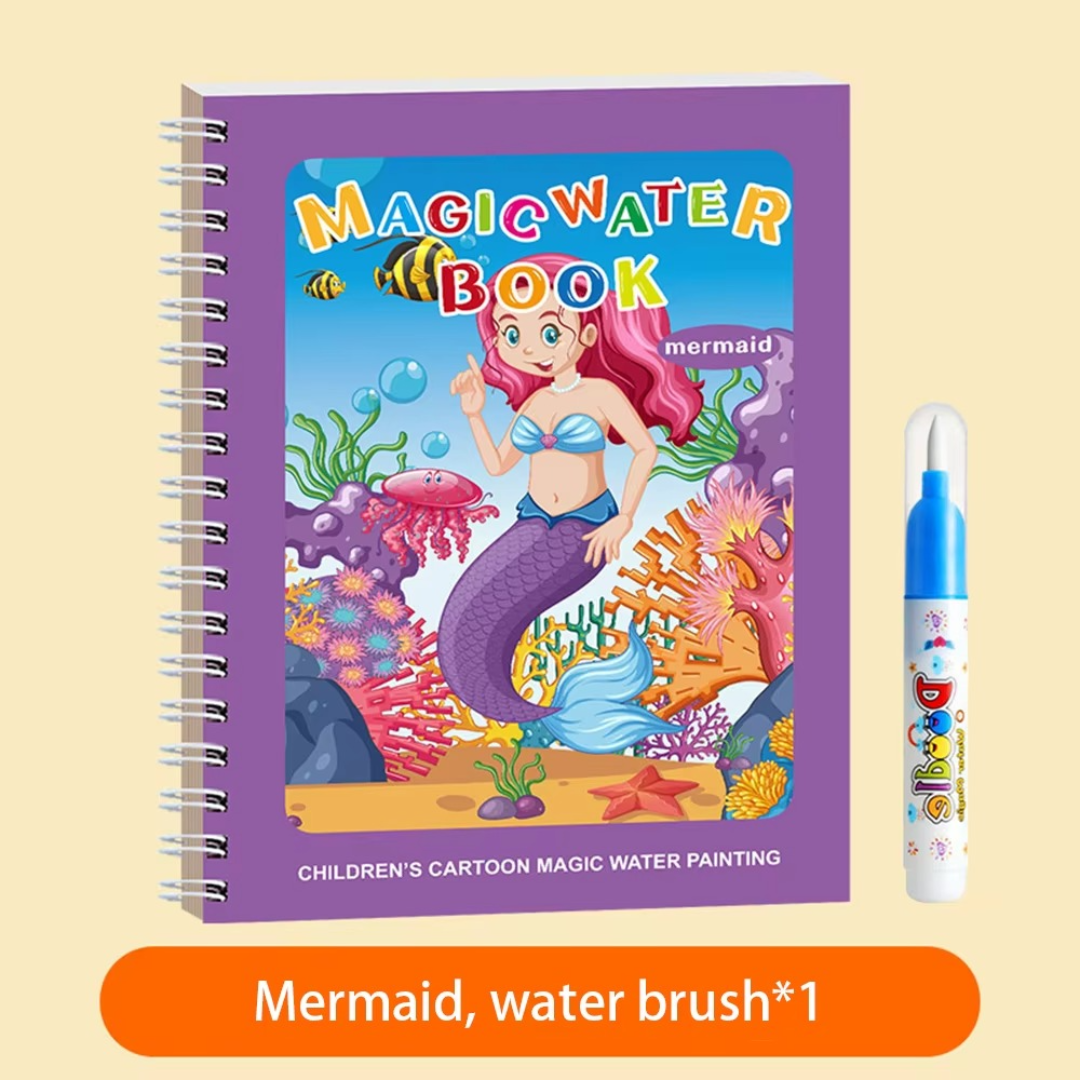 ZauberColor WasserMalbuch – Kreativer Malspaß ganz ohne Flecken