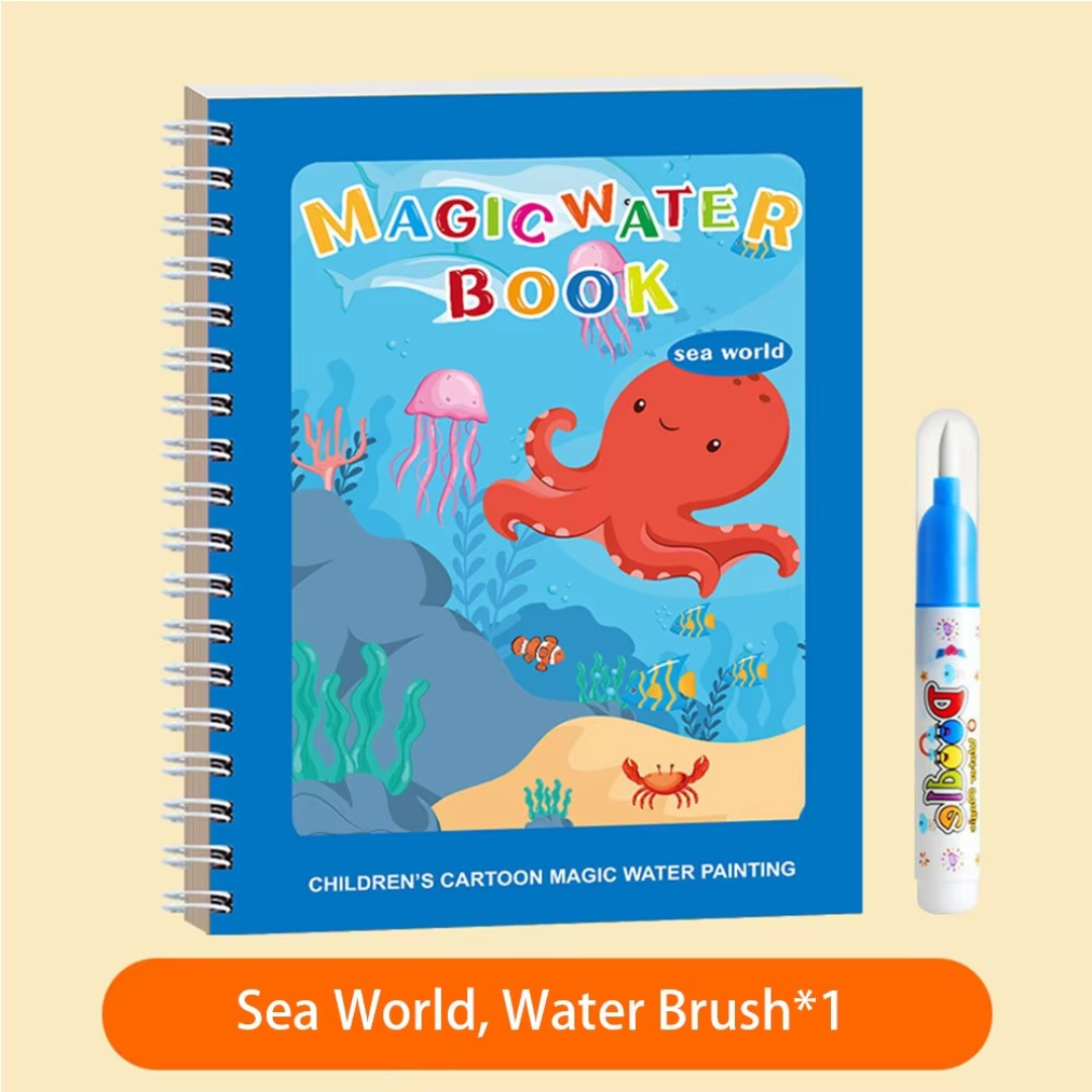 ZauberColor WasserMalbuch – Kreativer Malspaß ganz ohne Flecken