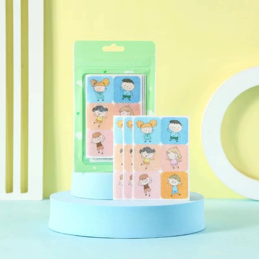 Natürliche Mückenschutz-Sticker für Kinder und Babies (100 Stück)