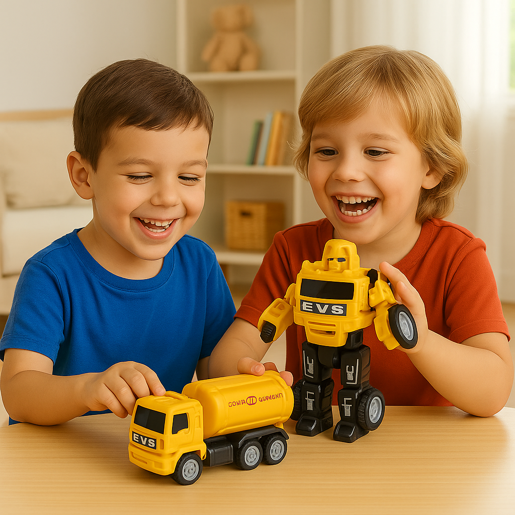 Mechabrix – Der verwandelbare Baustellenheld