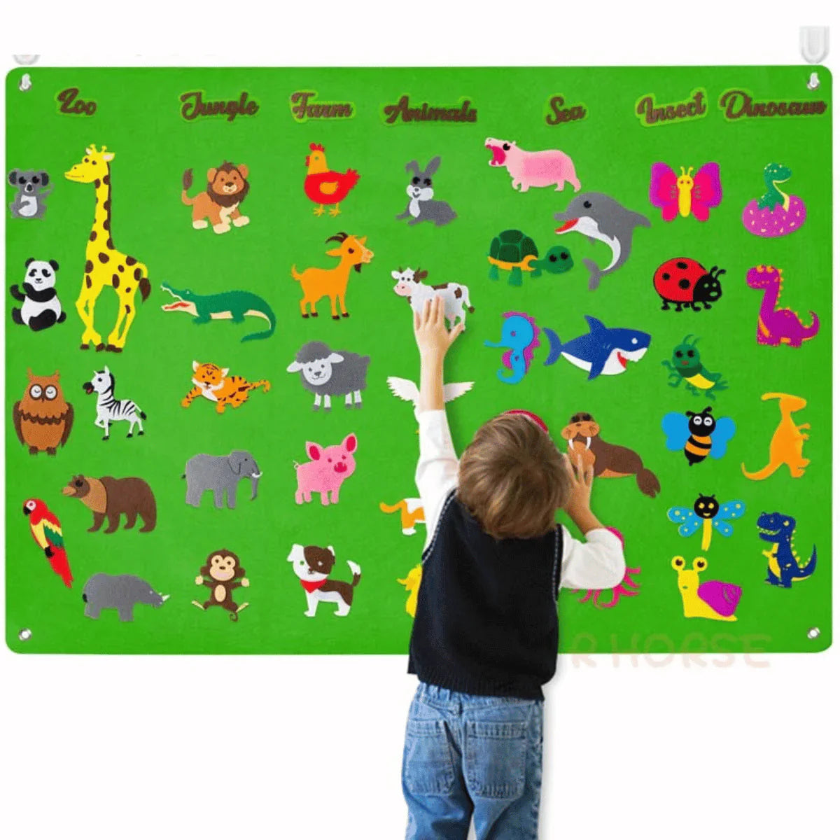 StoryFelt Abenteuerwand – Interaktives Filz-Storyboard