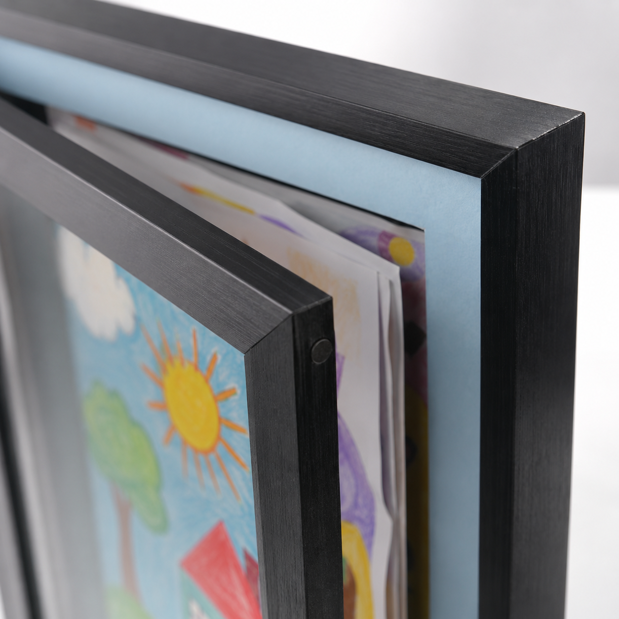 ArtFrame Kids – Bilderrahmen mit Aufbewahrung für Kinderzeichnungen