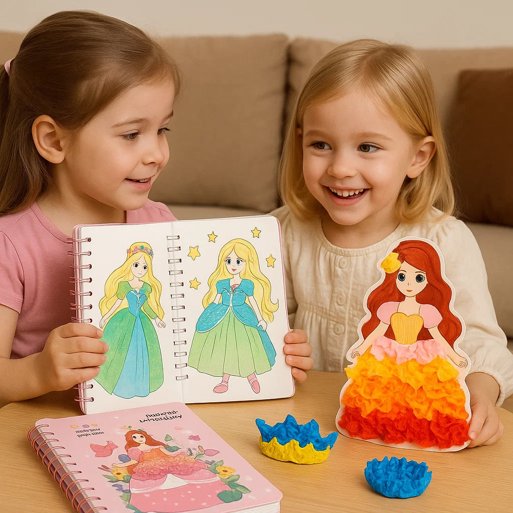 GlitzerTraum Atelier – Kreativbuch für kleine Prinzessinnen