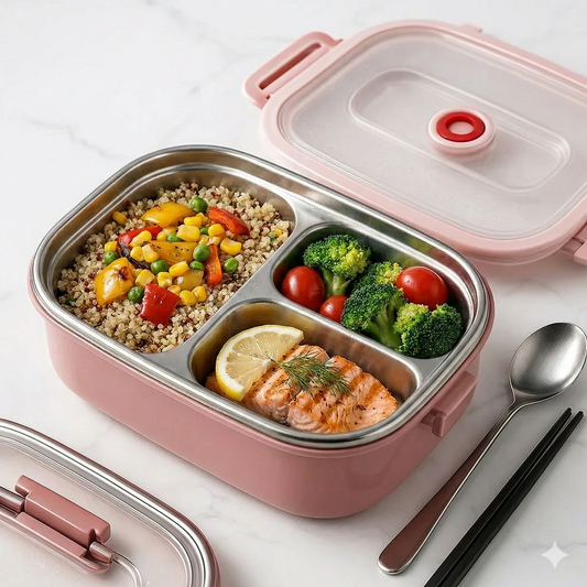 HeatFresh Bento – Thermo-Lunchbox mit Edelstahl-Einsatz